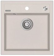 Concept DG00C50BE - Chiuvetă de bucătărie CUBIS din granit, 49x51 cm, bej