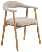 Scaun de dining bej/în culoare naturală Addi – Actona