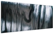 Tablou - Fața din oțel (120x50 cm)