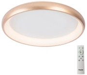 Plafonieră LED dimabilă ANTONIO LED/80W/230V auriu Azzardo AZ5076 + telecomandă