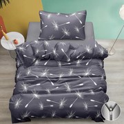 Lenjerie de pat din bumbac VENTO albastru-gri Dimensiune lenjerie de pat: 70 x 90 cm | 140 x 200 cm