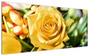 Tablou cu trandafir (120x50 cm)