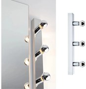 Corp de iluminat pentru oglindă de baie Paulmann 80096 3xE14/40W IP44 REGULA 230V crom