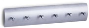 Suport pentru chei inox/aluminiu, 34 x 7 x 3.8 cm