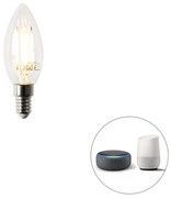 Set de 5 becuri LED inteligente E14 B35 4,5W 470 lm 2700K