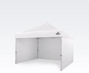 Cortină pliabilă 3x3m pentru Sărbători: Protecție impermeabilă și Asamblare rapidă - cu 3 pereți - Alb