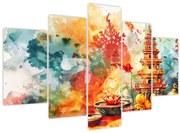 Tablou - Ilustrație în acuarelă (150x105 cm)