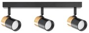 Spot Zuma Line 2204BD-3-BK FORI 3xGU10/50W/230V negru/auriu