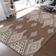 Covor unic cu un model geometric modern Lăţime: 80 cm | Lungime: 150 cm