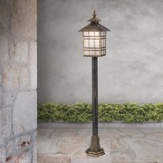 Stalp exterior stil clasic H100cm IP44 Kiko AL 11-1117/1 Patina OR