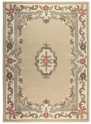 Covor din lână Flair Rugs Aubusson, 120 x 180 cm, bej