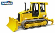 Buldozer CAT Bruder 02443, cu șenile și lamă, 1:16