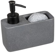 Dozator de săpun gri din polirășină 0,15 l Woya - Wenko