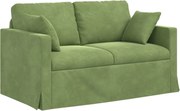 vidaXL Canapea Verde deschis 138 x 78 x 80 cm Catifea