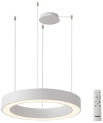 Azzardo AZ5043 - Lustră LED dimabilă pe cablu MARCO LED/50W/230V alb + + telecomandă