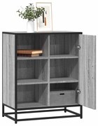 vidaXL Dulap, gri sonoma, 62x35x76 cm, lemn prelucrat