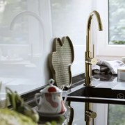 Baterie bucatarie Omnires Tula auriu