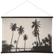 Deco perete imprimeu pe panza Palm 124x86 cm