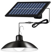 Lustră solară LED reglabilă pe cablu LED/1,8W/3,7V IP44 6500K 1600 mAh + telecomandă