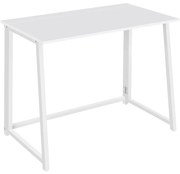 Birou ZARIMO pliabil 80x40 cm, alb