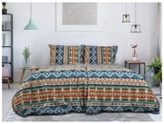 B.E.S. Petrovice Lenjerie de pat din flanel Aztec Spirit, 140 x 200 cm, 70 x 90 cm