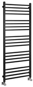 Sapho - Radiator pentru baie METRO, 557 W, 60 x 151 cm, negru mat