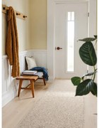 Covor tip traversă gri/crem lavabil 80x240 cm Rocco Dark Cream – Elle Decoration