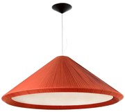 Lustra XXL suspendata design decorativ SAIGON IN 130cm Terracotta