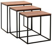 Măsuță auxiliară SHP 933 Walnut, 3 buc.