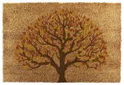 Covoraș de intrare din fibre de nucă de cocos 40x60 cm Autumnal Tree of Life – Artsy Doormats