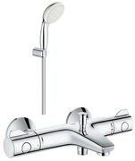 Pachet: Baterie cada Grohe Grohtherm 800-34567000, Set dus fara bara cu 2 tipuri de jet Grohe New Tempesta-27799001