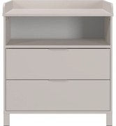 Comodă de copii, crem, cu masă de schimbat 89x102x77 cm Alkmaar – Germania