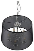 Reality - Candelabru LED pe lanț CIMA 5xE14/40W/230V, negru