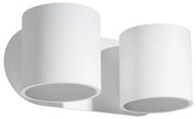 Sollux SL.0659 - Aplica de perete ORBIS 2xG9/40W/230V albă