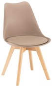 Scaun de masă Silla bej