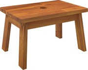 vidaXL Taburet cu 1 treaptă, 38x26x22 cm, lemn masiv de acacia