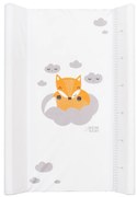 Saltea-suport de înfășat New Baby Fox alb , 50 x 70 cm