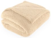 Pătură bej din micropluș/cocolino 150x200 cm Cocoon – Tiseco Home Studio