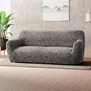 Huse bielastice GLORIA maro fotoliu triplu (l. 170 - 220 cm)