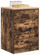 vidaXL Dulap de depozitare pentru garaj stejar afumat 60x51x85 cm