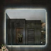 Oglinda cu iluminare si dezaburire Fluminia Verona 80 cm