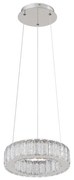 Lustră LED dimabilă pe cablu Globo 67162-30 MUCKY LED/30W/230V d. 30 cm + telecomandă