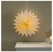 Brilagi - Decorațiune LED de Crăciun, fulg de zăpadă 32 cm, alimentare 2x AA