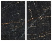 Protecții de aragaz 2 buc. din sticlă temperată 52x30 cm Marble – Allstar