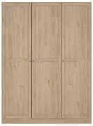 Șifonier cu aspect de lemn de stejar 147x200 cm Billund – Tvilum