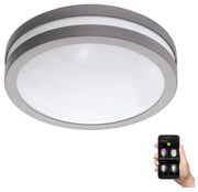 Eglo 97299 - LED Plafoniera baie LOCANA-C LED/14W/230V gri