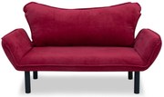 Canapea extensibilă două locuri Chatty (bordo). 1062613
