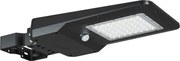 Lampă stradală LED Sol STREET cu senzor, 20W/7,4V, 3000/4000/6000K, IP65, 5400 mAh