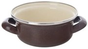 Orion Casserole smaltată cu margine Brown, 0,65 l, 0,65 l