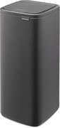 Coș de gunoi gri închis cu senzori de atingere din oțel 30 l Bo Touch – Brabantia